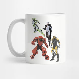 Anthem - All 4 Javelins Vector Art Mug